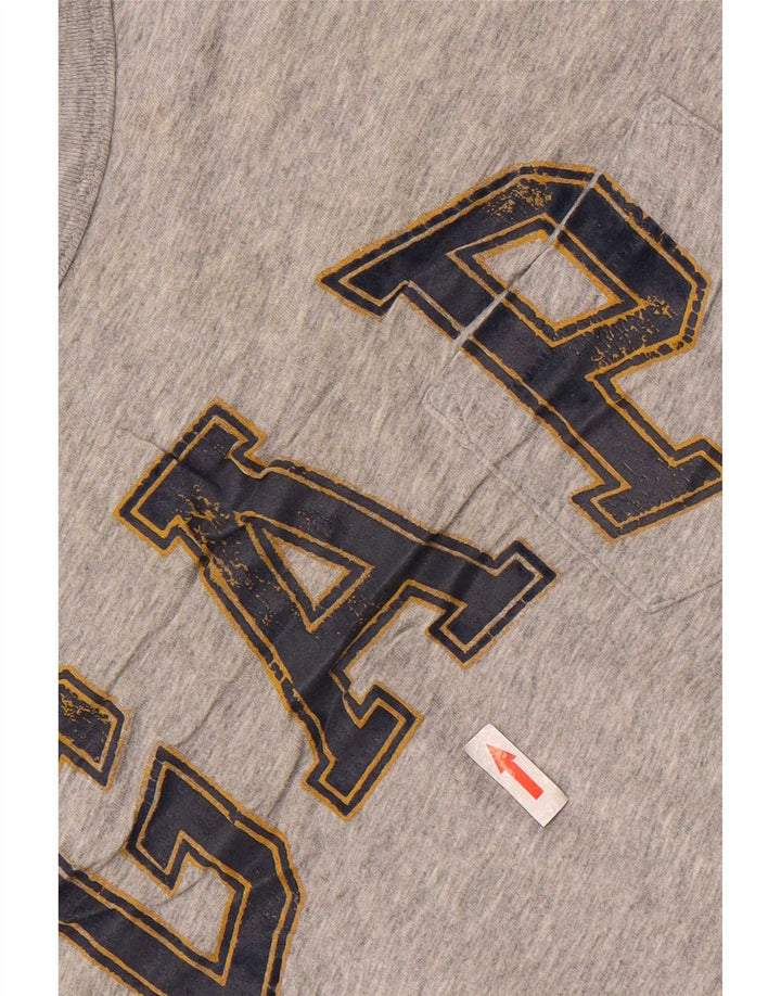 Gap Herren-T-Shirt mit Grafik, Größe L, Grau