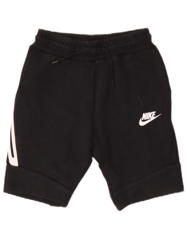 Nike Sportshorts für Jungen, 10–11 Jahre, mittelgroß, schwarze Baumwolle