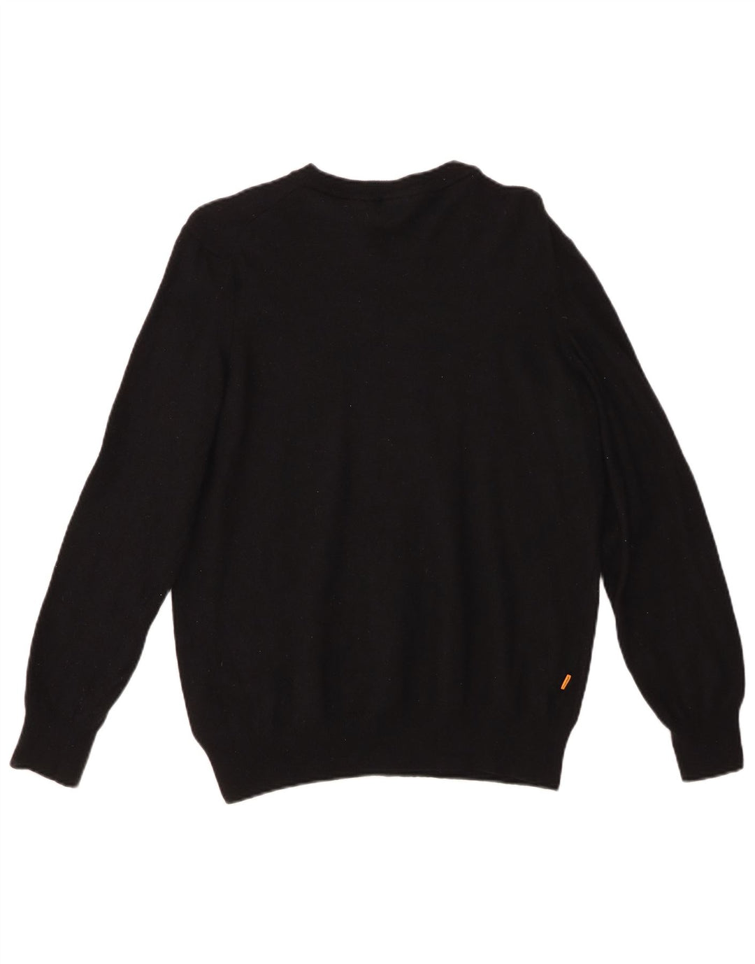 TIMBERLAND Damen-Pullover mit Rundhalsausschnitt, UK 16, große schwarze Wolle