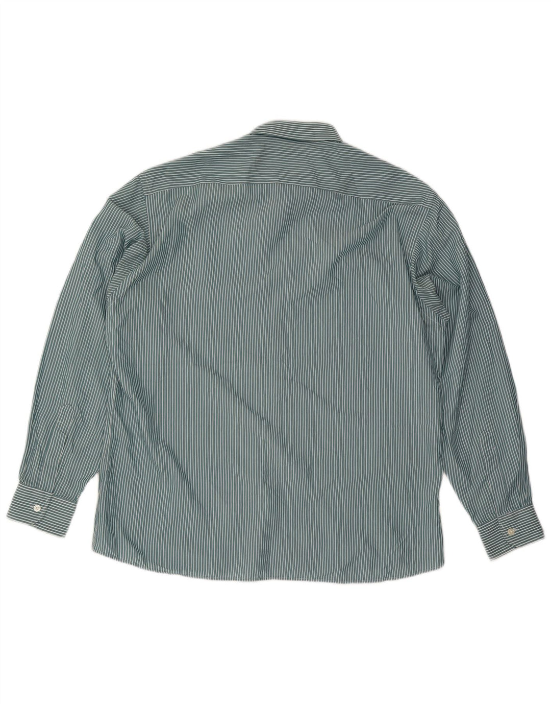 Pierre Cardin Herrenhemd Größe 43 XL Blauer Nadelstreifen