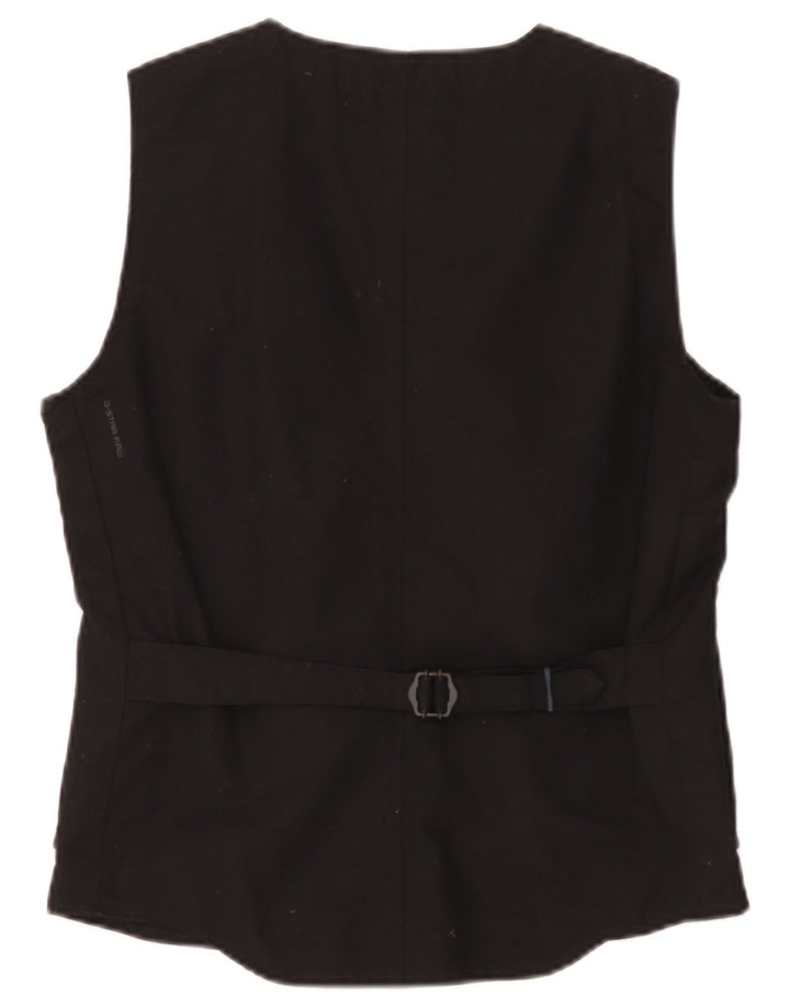 G-Star Herren Weste Mittelschwarz Baumwolle