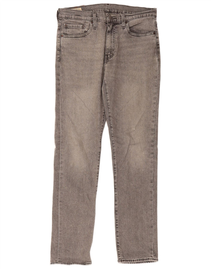 Levi's Herren 511 Slim Jeans W32 L32 Graue Baumwolle