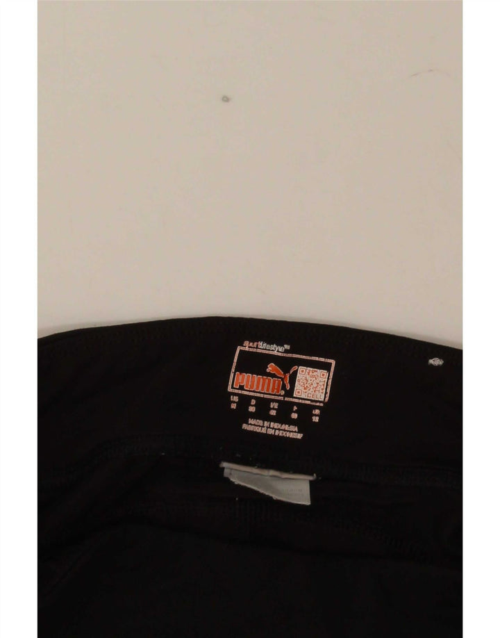 Puma Damen Capri-Leggings UK 12 Medium Schwarz