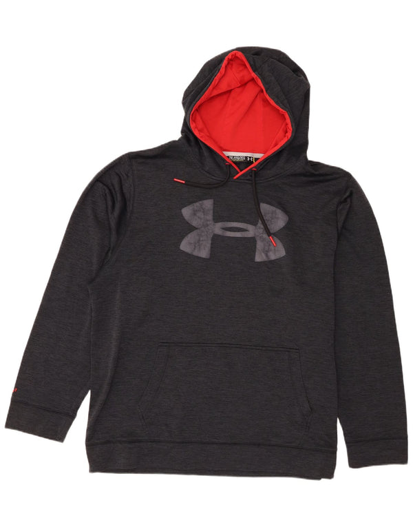 Under Armour Herren Graphic Loose Fit Hoodie Pullover 2XL Marineblau gefleckt