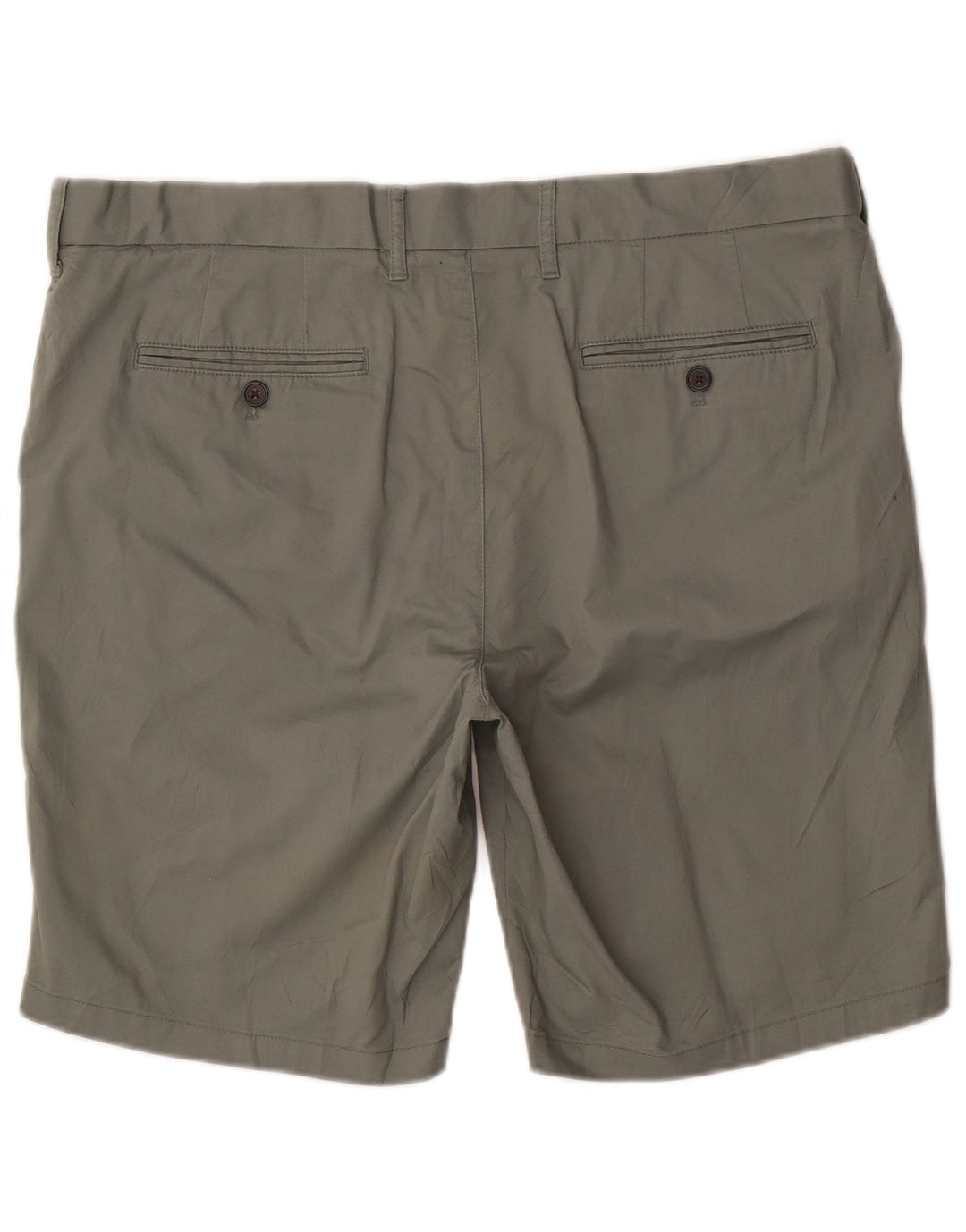 Marks & Spencer Herren Chinoshorts W38 XL Khaki Baumwolle