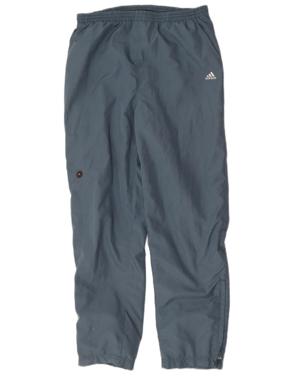 Adidas Damen Trainingshose Jogger UK 12 Mittelblaues Polyester