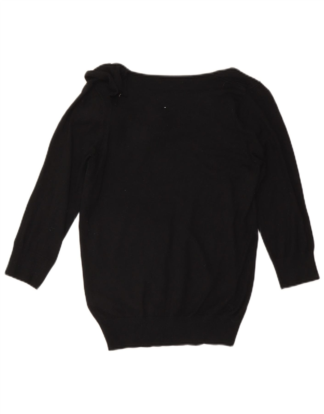 Marks & Spencer Damen-Pullover mit U-Boot-Ausschnitt, Gr. 10, Schwarz