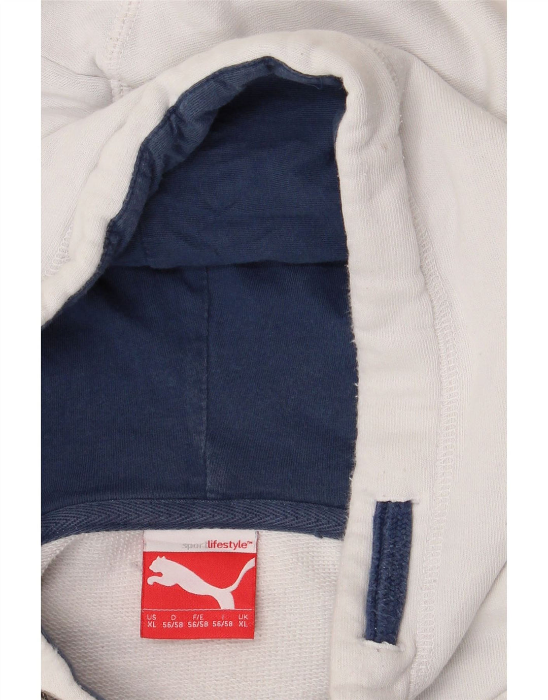 PUMA Herren Graphic Hoodie Pullover XL Weiß