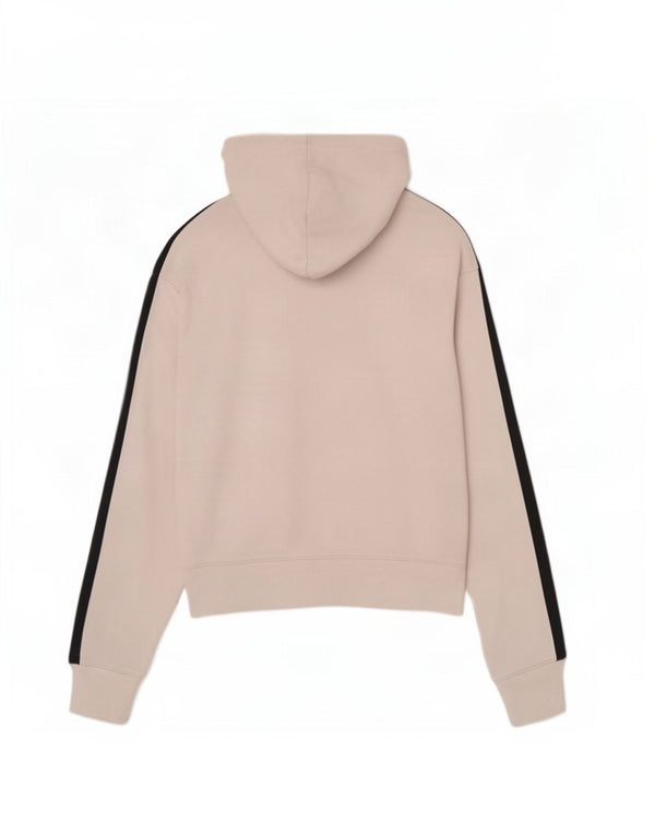 Champion Damen-Kapuzenpullover mit Grafik, UK 14, Mittelweiß, Farbblock