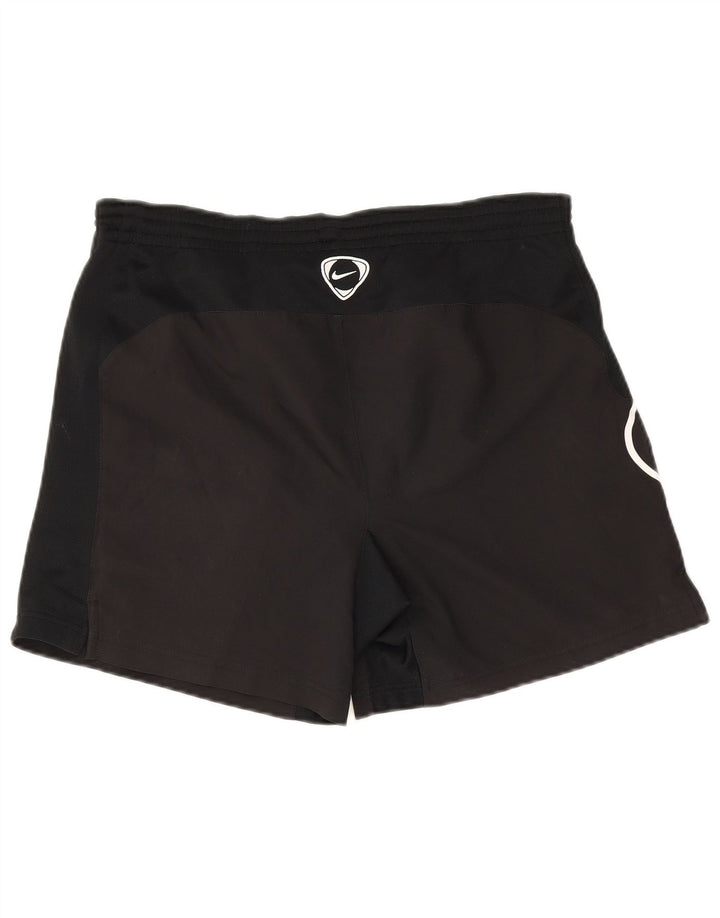 Nike Herren-Sportshorts mit Grafik, Größe S, Schwarz, Farbblock