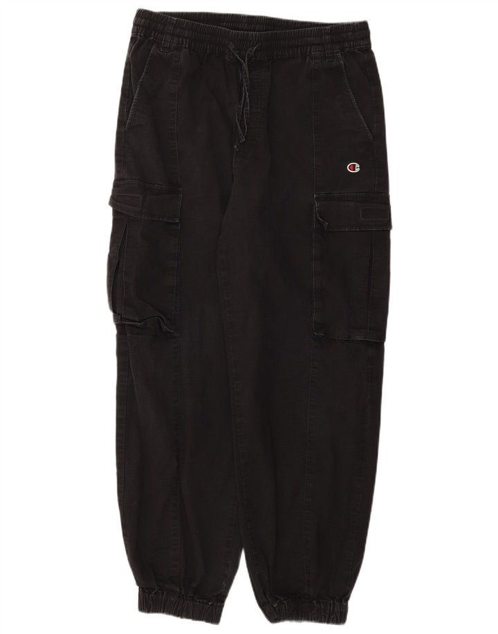 Champion Herren-Jogger-Cargohose, Größe L, W34, L28, Schwarz