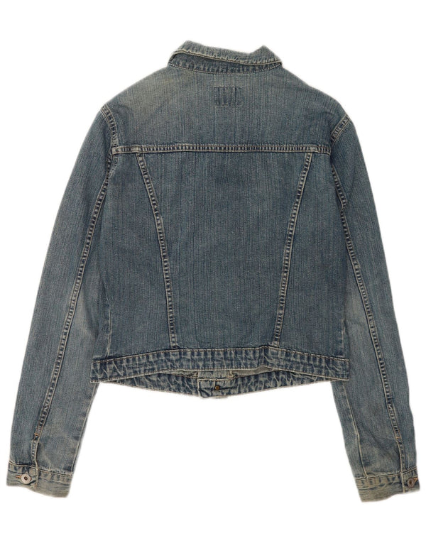 Kookai Jeansjacke für Jungen, 11–12 Jahre, XL, blaue Baumwolle