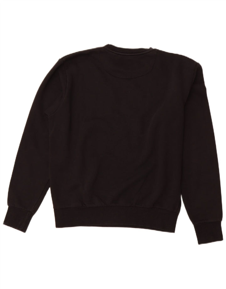 ELLESSE Herren-Sweatshirt mit Grafik, groß, aus schwarzer Baumwolle