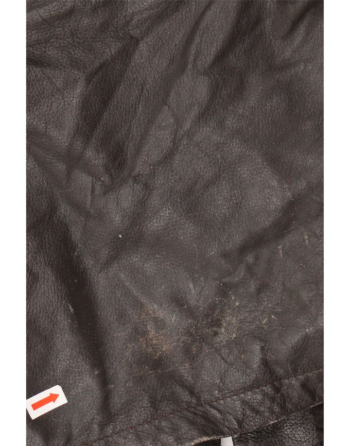 CONBIPEL Herren Ledermantel IT 54 XL Braunes Leder