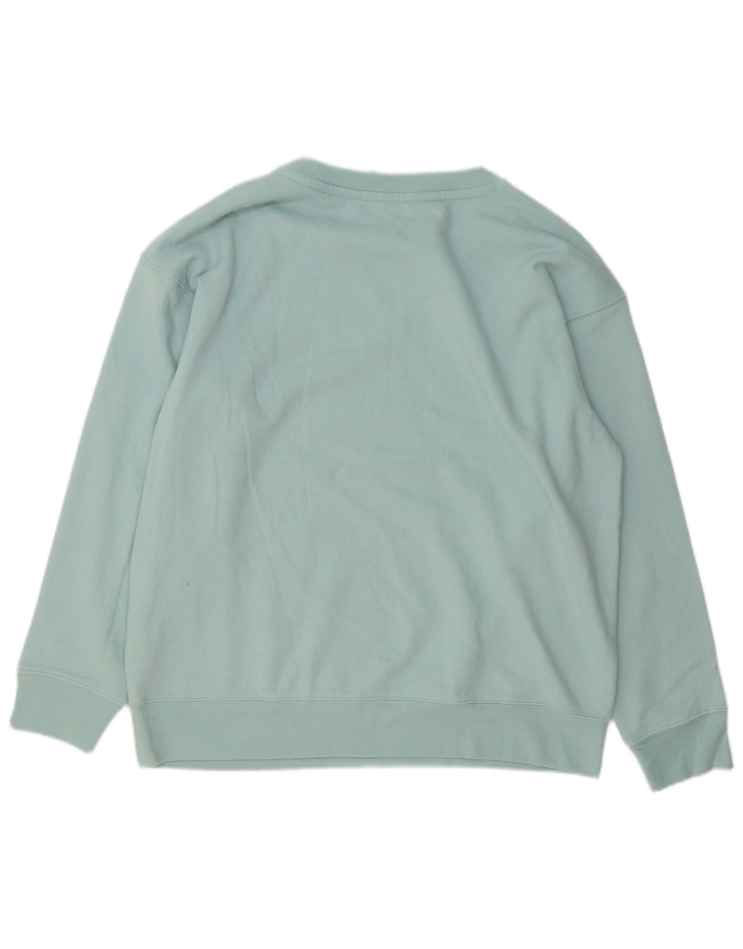 Calvin Klein Herren-Sweatshirt-Pullover, große türkisfarbene Baumwolle