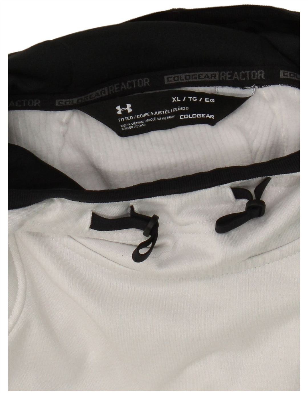 Under Armour Herren Cold Gear Kapuzenpullover XL Weiß