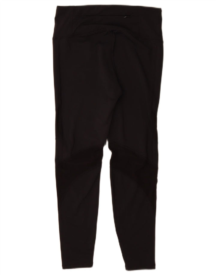 Superdry Damen-Leggings mit Grafik, UK 10, Größe S, Schwarz, Polyester