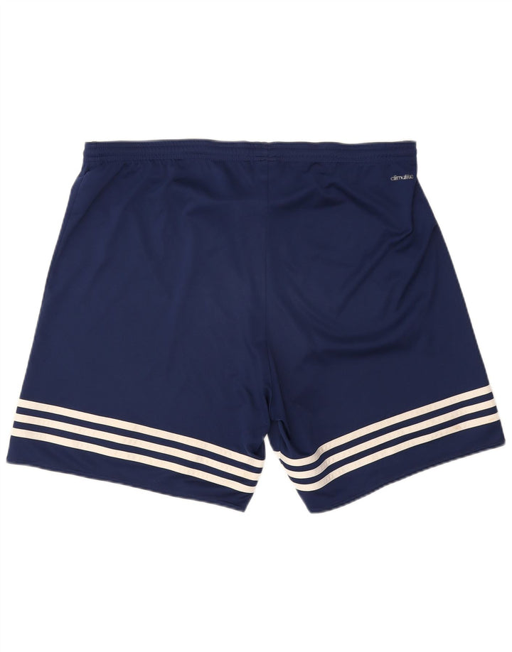 Adidas Herren Climalite Sport Shorts XL Marineblau Polyester