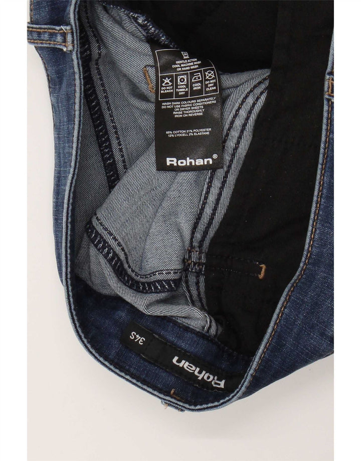 Rohan Herren Slim Jeans W34 L29 Blaue Baumwolle