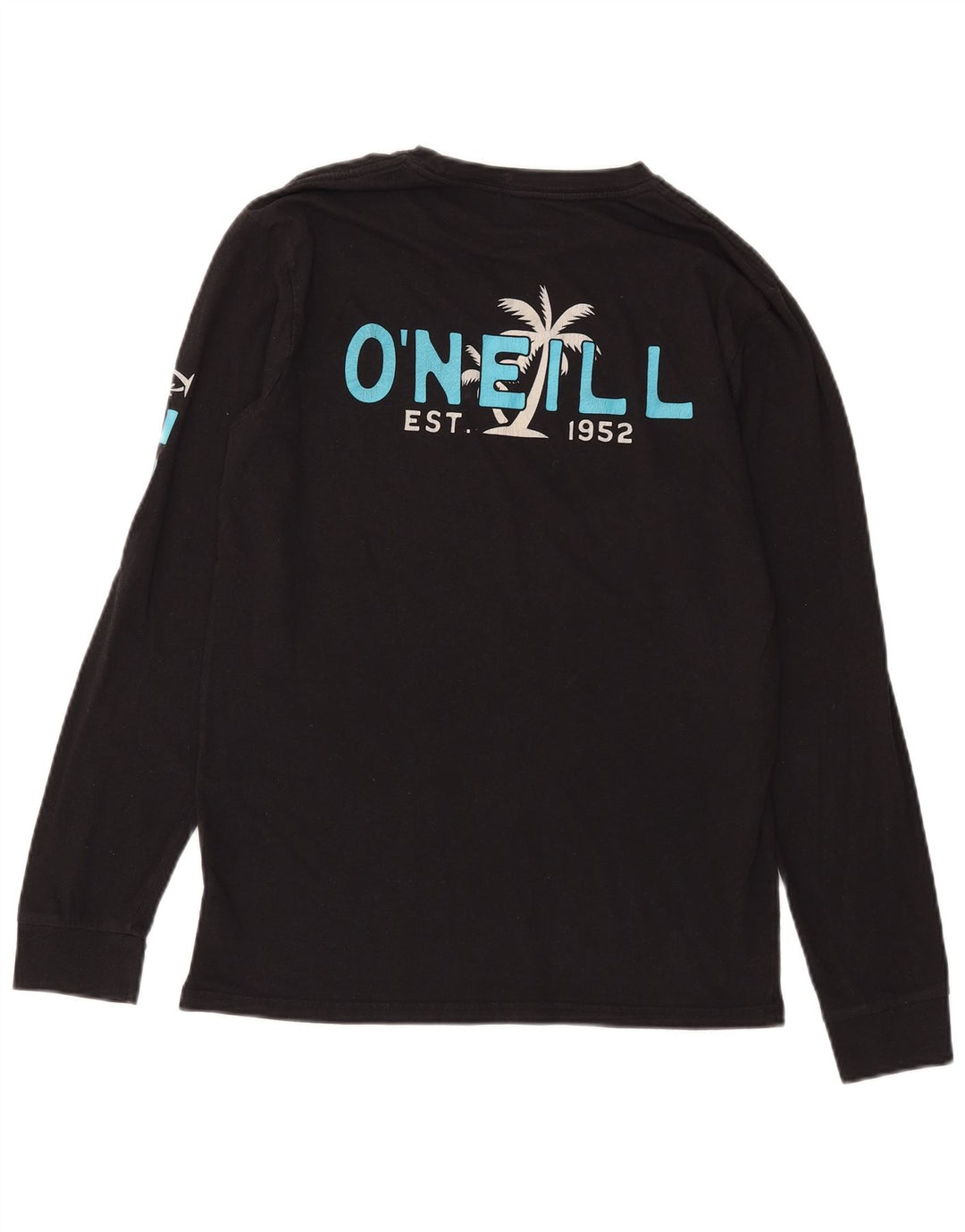 O'Neill Herren Graphic Top Langarm Mittelschwarz Baumwolle
