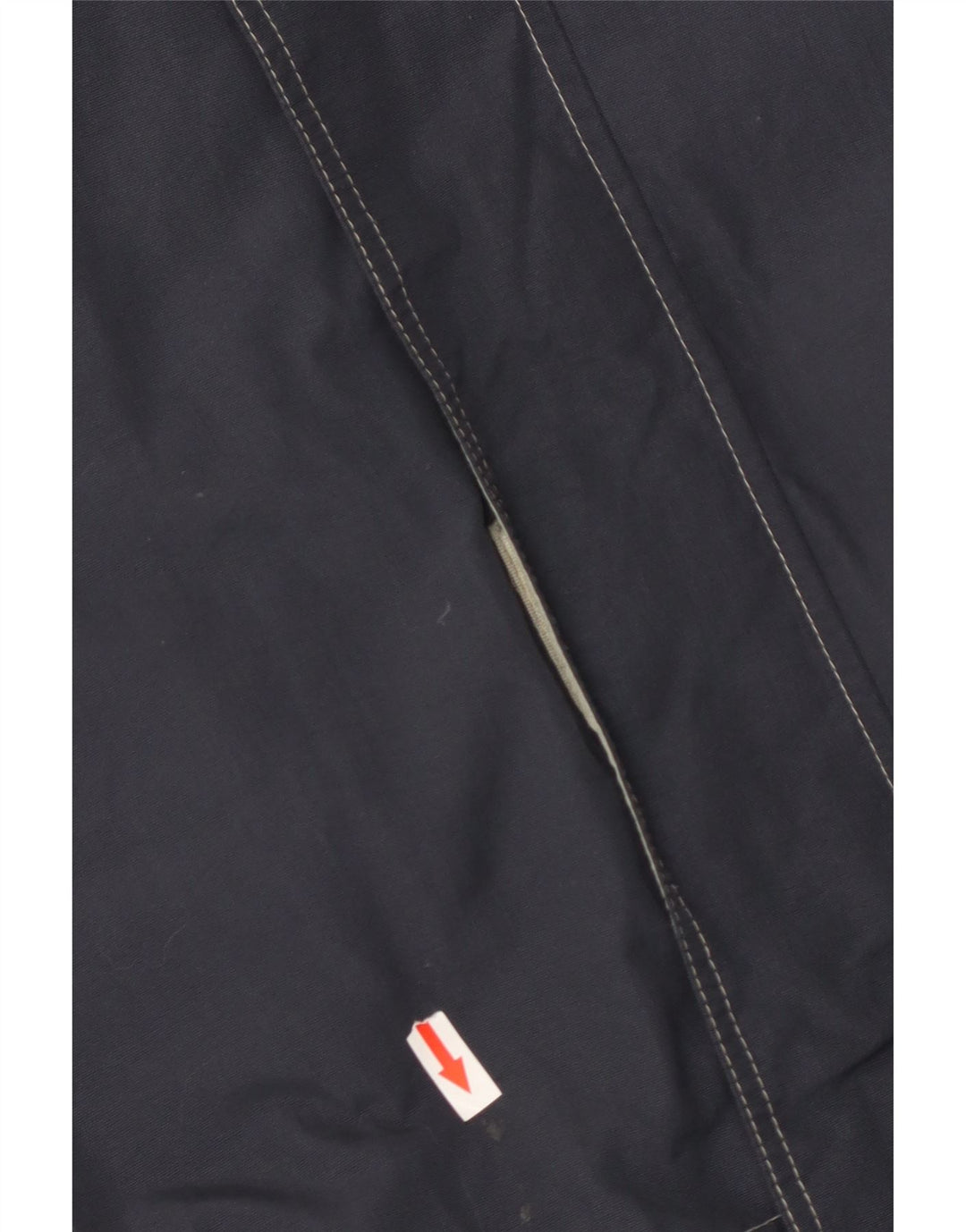 AUSTRALIAN L'ALPINA Herren-Windbreaker-Mantel UK 42 XL Marineblaues Polyester