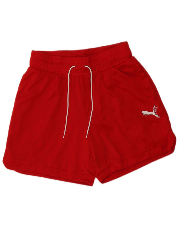 PUMA Damen Sportshorts UK 6 XS Rot