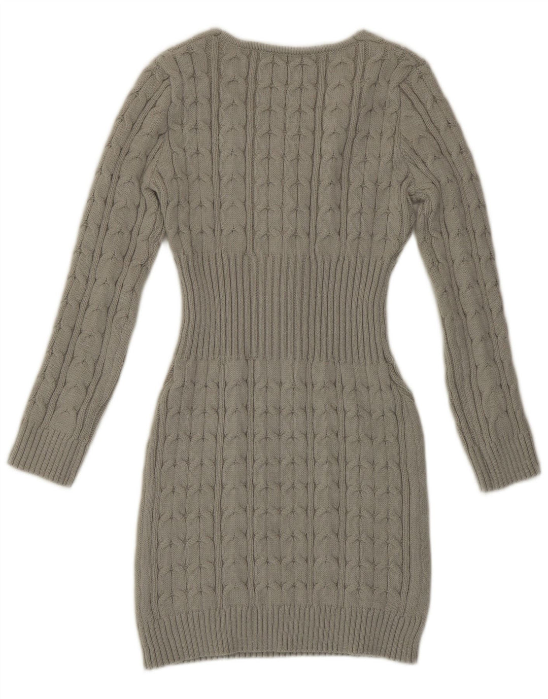 Shein Damen Pulloverkleid UK 14 Mittelgrau