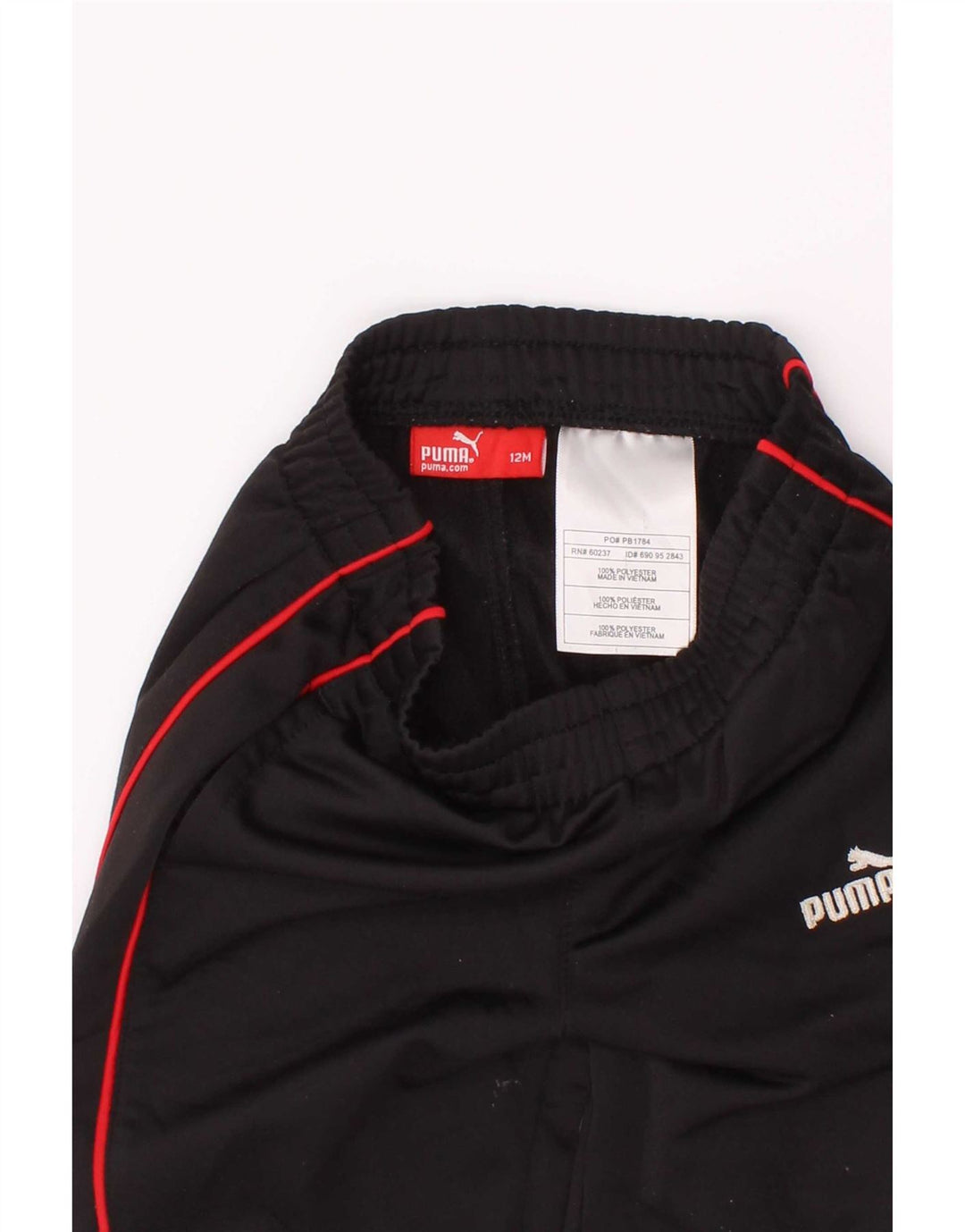Puma Baby-Jungen-Trainingshose, 9–12 Monate, marineblaues Polyester