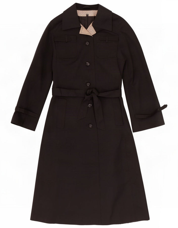 Diolen Damen Trenchcoat UK 12 Medium Black Polyester