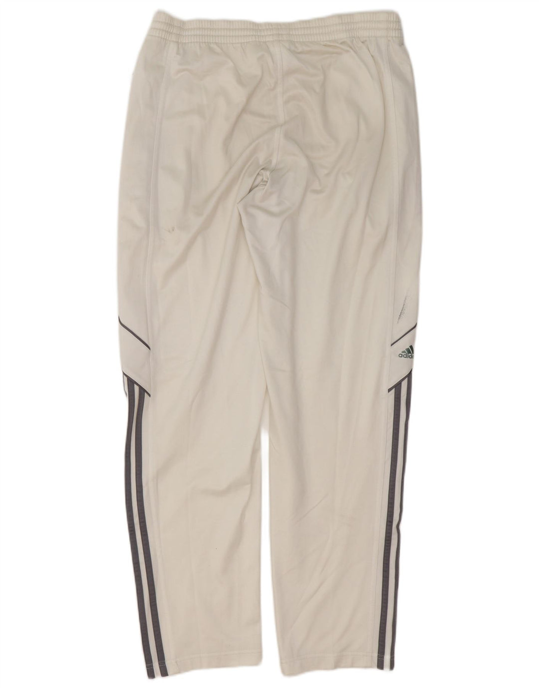 Adidas Herren-Trainingshose, mittelweißes Polyester