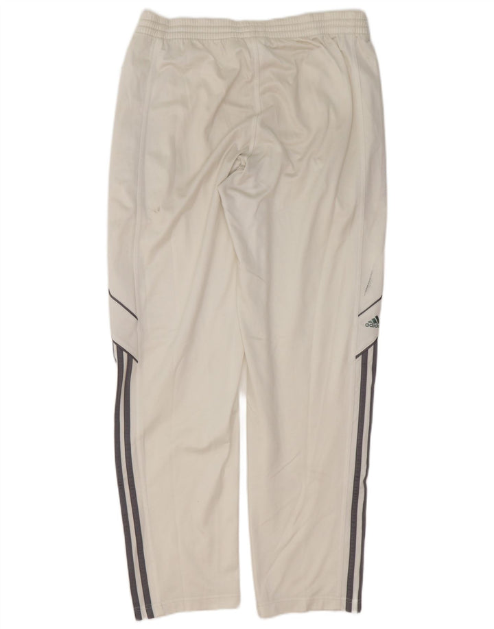 Adidas Herren-Trainingshose, mittelweißes Polyester