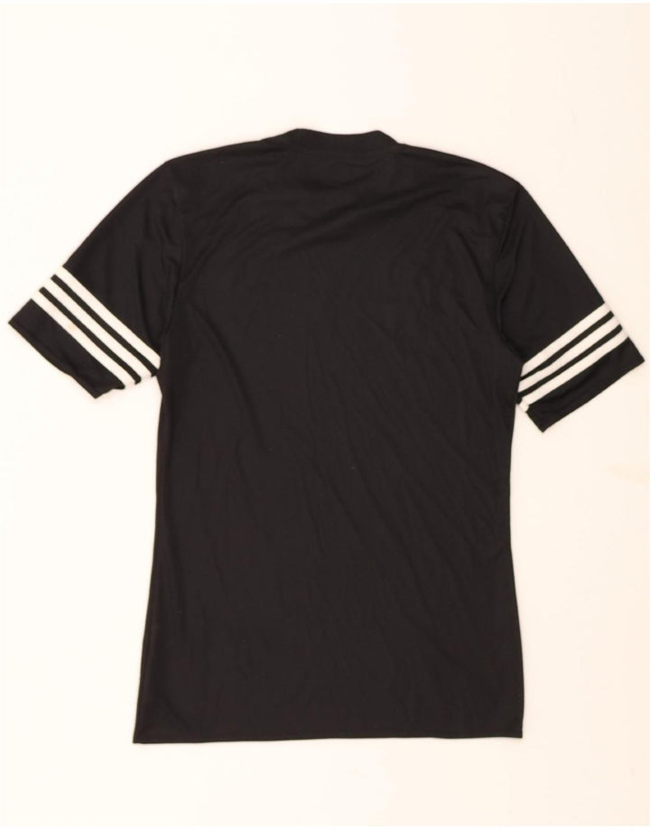 ADIDAS Mens Climalite T-Shirt Top Small Black Polyester Vintage Adidas and Second-Hand Adidas from Messina Hembry 
