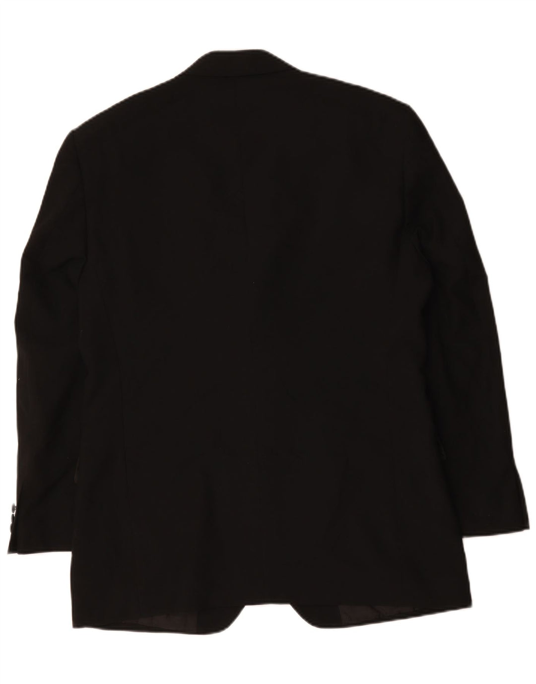 Marks & Spencer Herren-Blazer mit 2 Knöpfen, UK 40, Mittelschwarz, Polyester