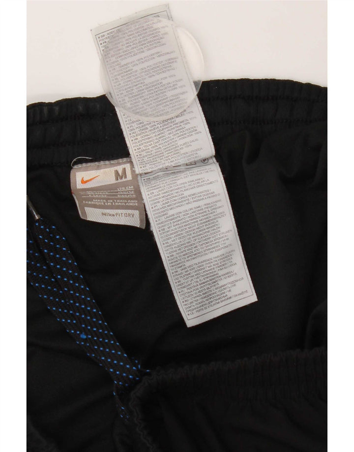 Nike Herren-Sportshorts, mittelgroß, schwarzes Farbblock-Polyester