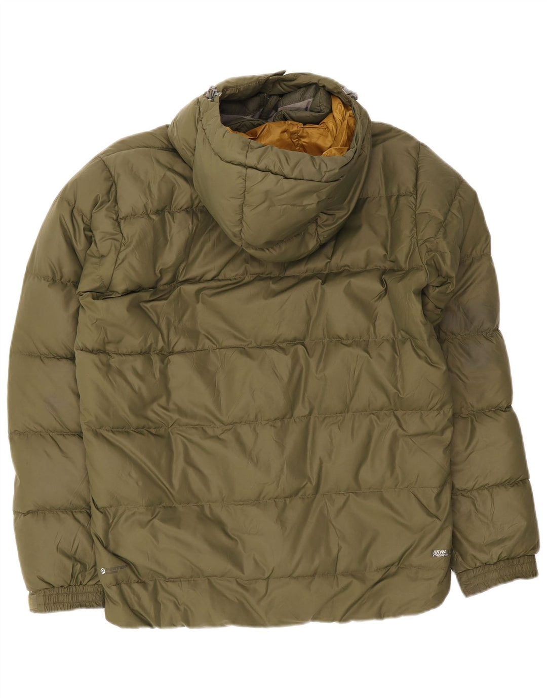 Rab Wattierte Herrenjacke mit Kapuze, UK 38, Mittel Khaki, Polyamid