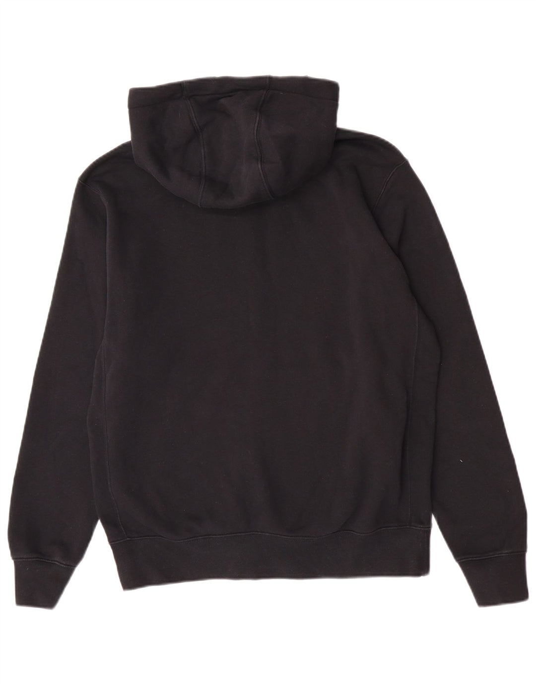 Nike Herren-Kapuzenpullover mit Reißverschluss, mittelschwarz, Baumwolle