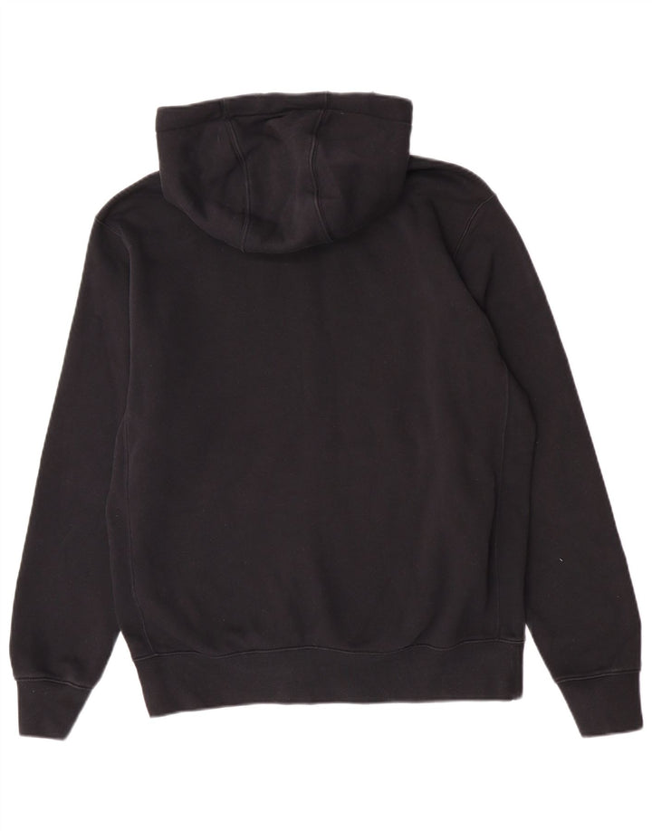 Nike Herren-Kapuzenpullover mit Reißverschluss, mittelschwarz, Baumwolle