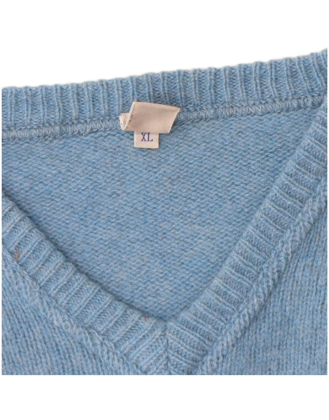 North Sails Herren-Pullover mit V-Ausschnitt, XL, blaue Wolle