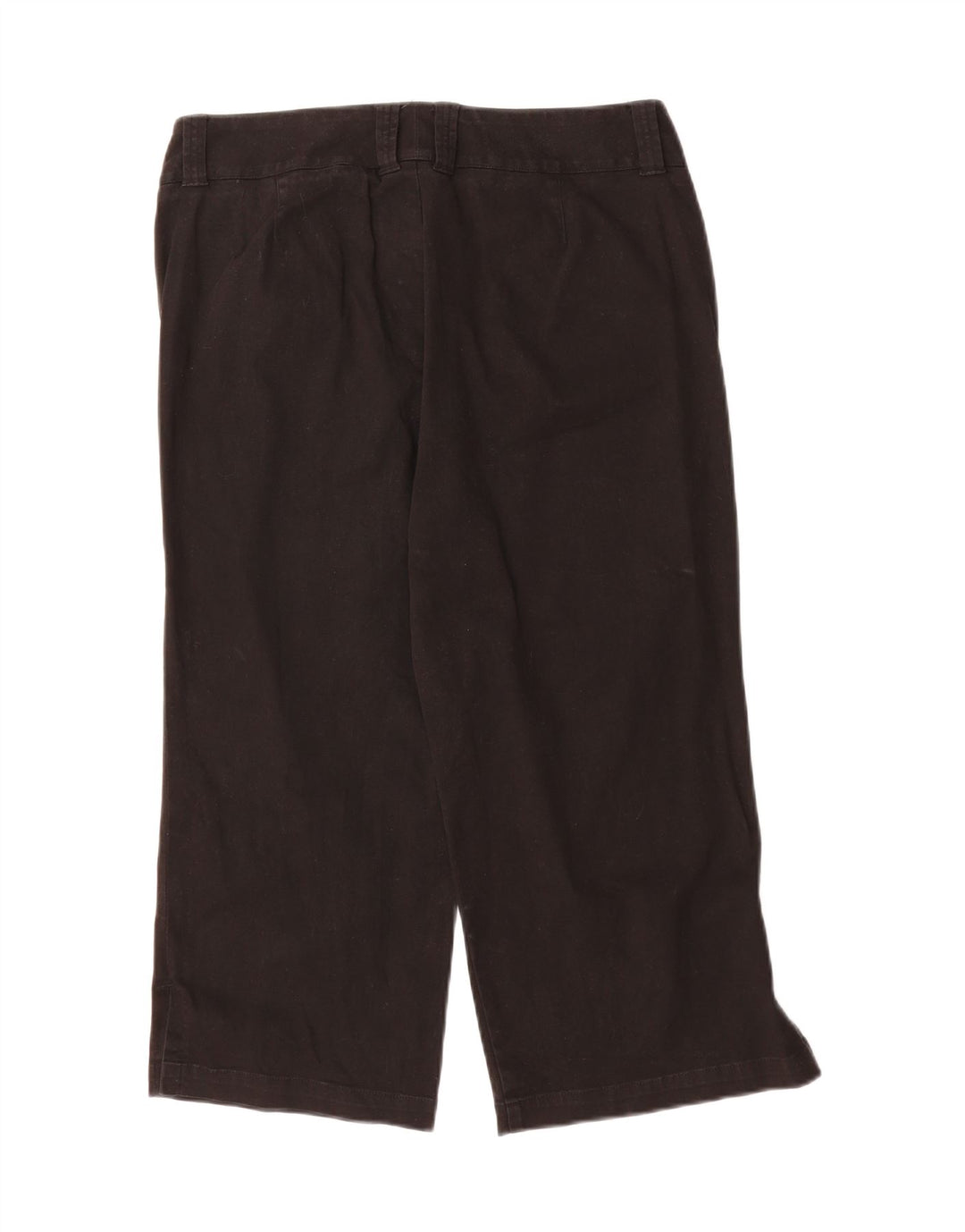 DOCKERS Womens Straight Capri Trousers US 10 Large W32 L21 Black Vintage Dockers and Second-Hand Dockers from Messina Hembry 