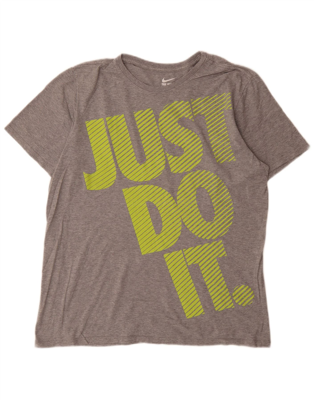 Nike Herren Athletic Cut Graphic T-Shirt-Oberteil, groß, grau gefleckt