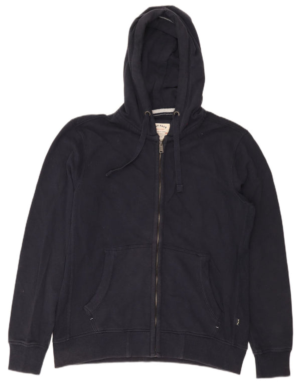 Fat Face Herren-Kapuzenpullover mit Reißverschluss, groß, marineblau, Baumwolle