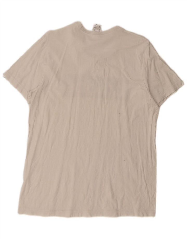 Adidas Herren Graphic T-Shirt Top Mittelweiß