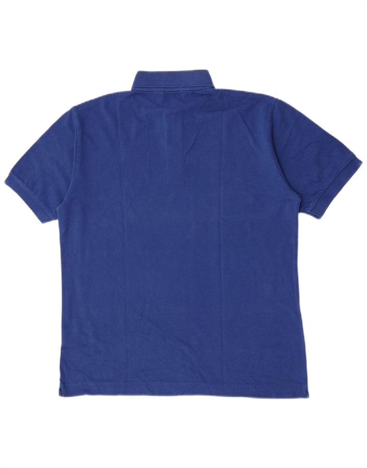 Kappa Herren-Poloshirt aus mittelblauer Baumwolle