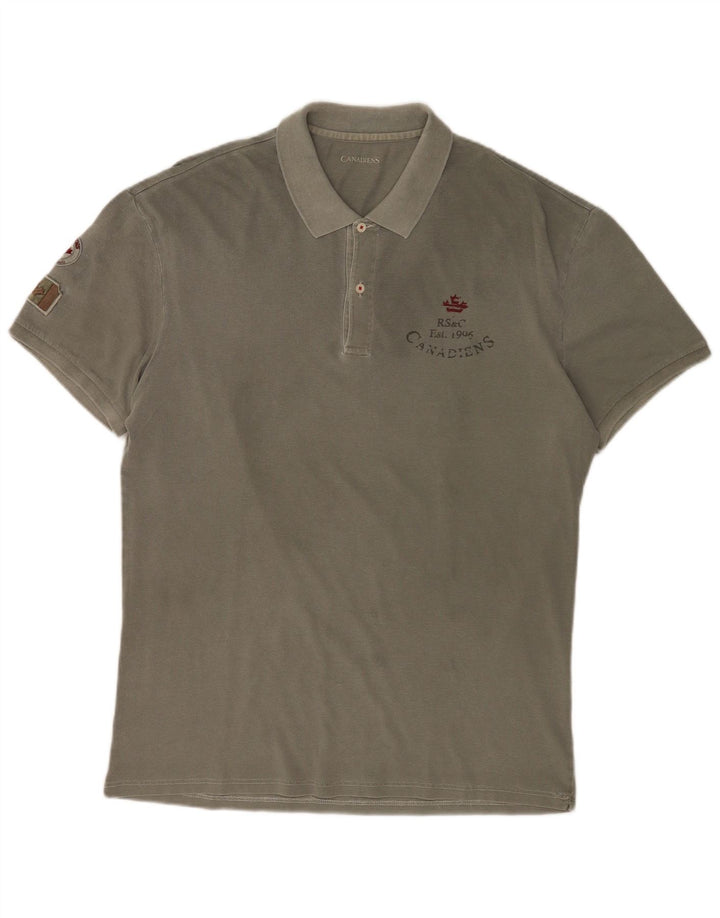 Canadiens Herren-Poloshirt mit Grafik IT 56 2XL Grün