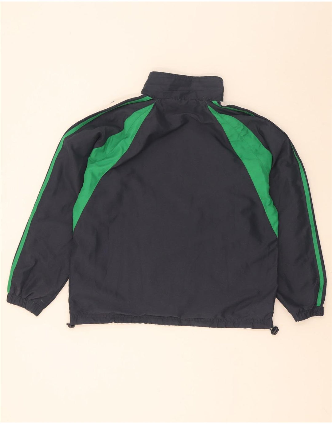 Umbro Herren-Trainingsanzug-Oberteil, Jacke, klein, marineblau, Farbblock-Polyester