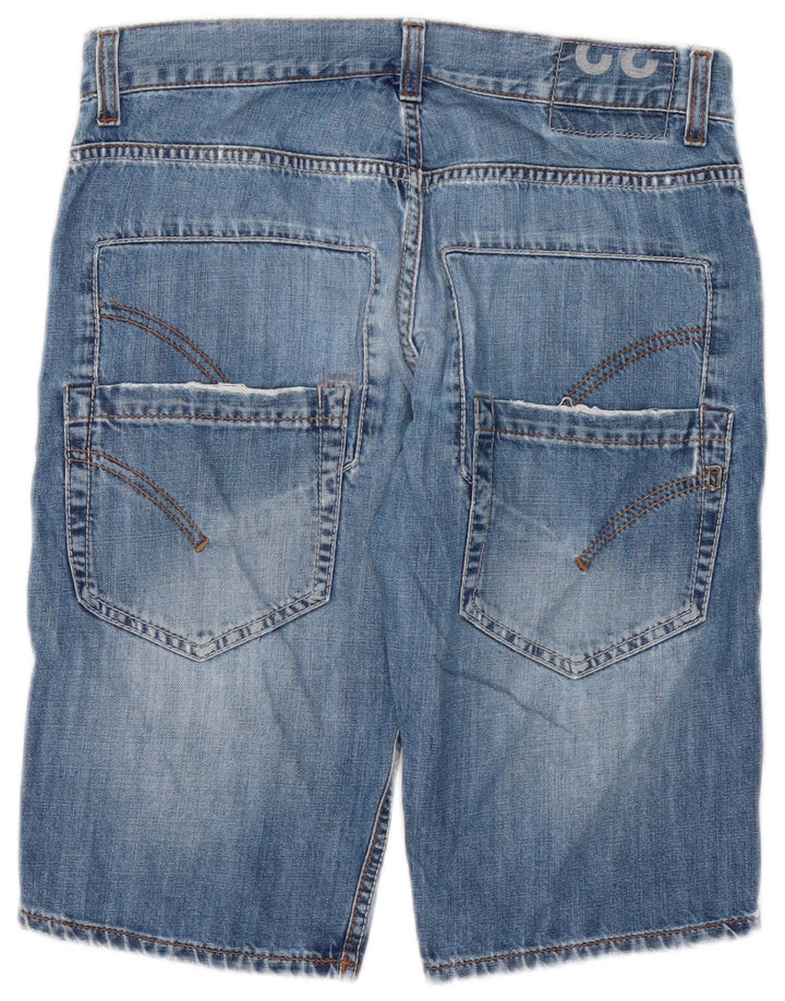 Dondup Herren Jeansshorts W32 mittelblaue Baumwolle