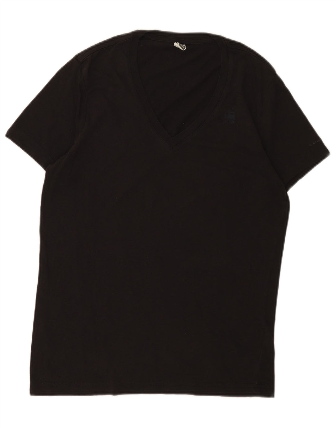 G-Star Herren T-Shirt Top Small Schwarz Baumwolle