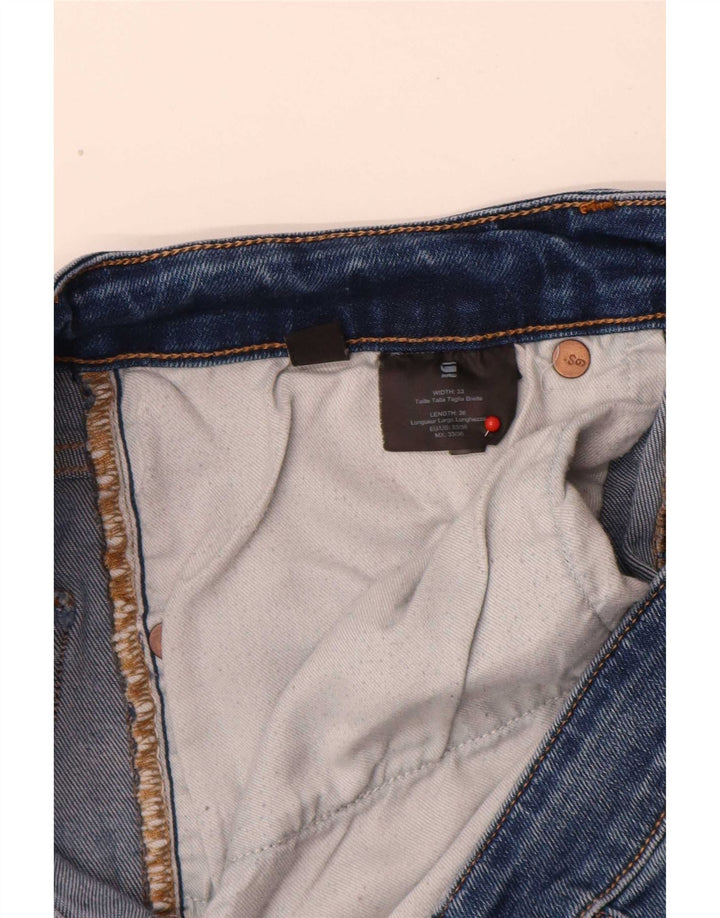 G-Star Herren 3301 Slim Jeans W33 L34 Blau