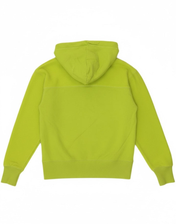 Superdry Damen Übergroßer Kapuzenpullover UK 6 XS Grün Polyester