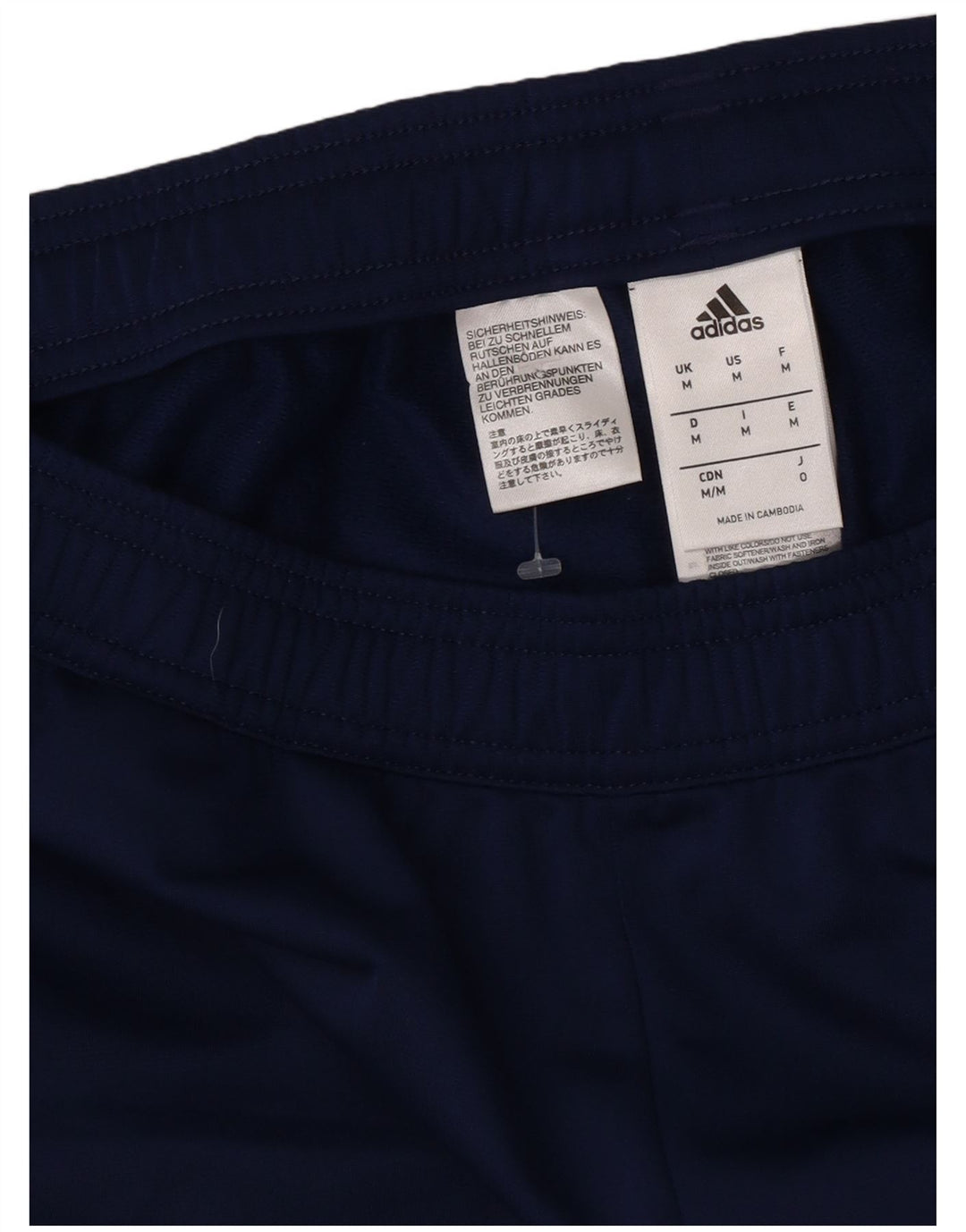Adidas Herren-Trainingshose, Mittelblau, Polyester